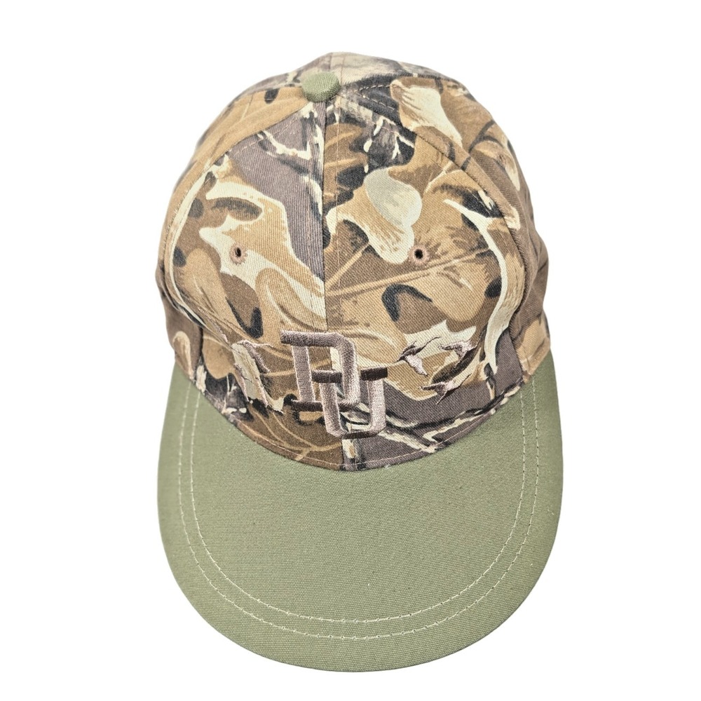 Camo Hunting Men's Adjustable back Trucker Hat Cap DU Ducks Unlimited